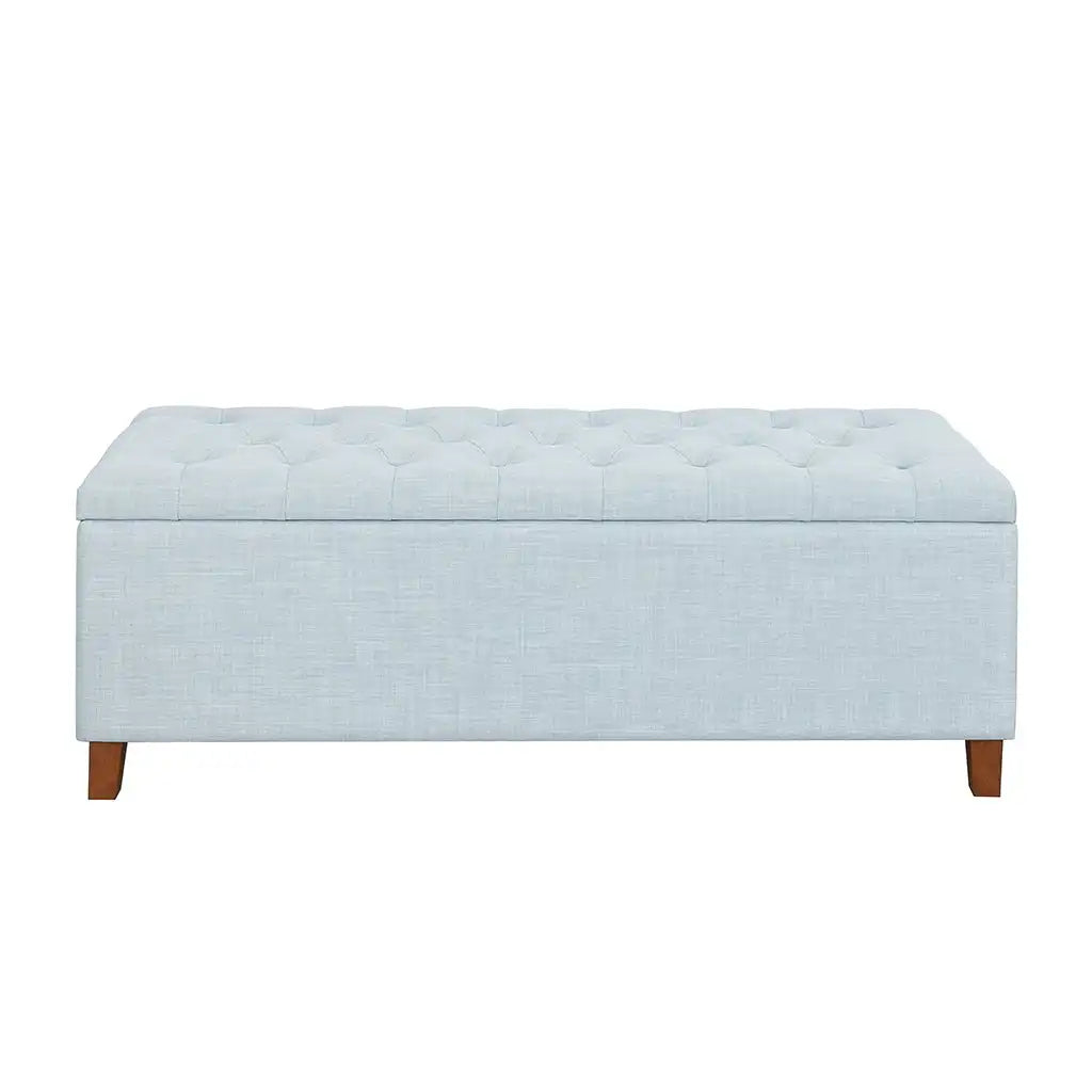 Shandra Tufted Top Upholstered Storage Bench