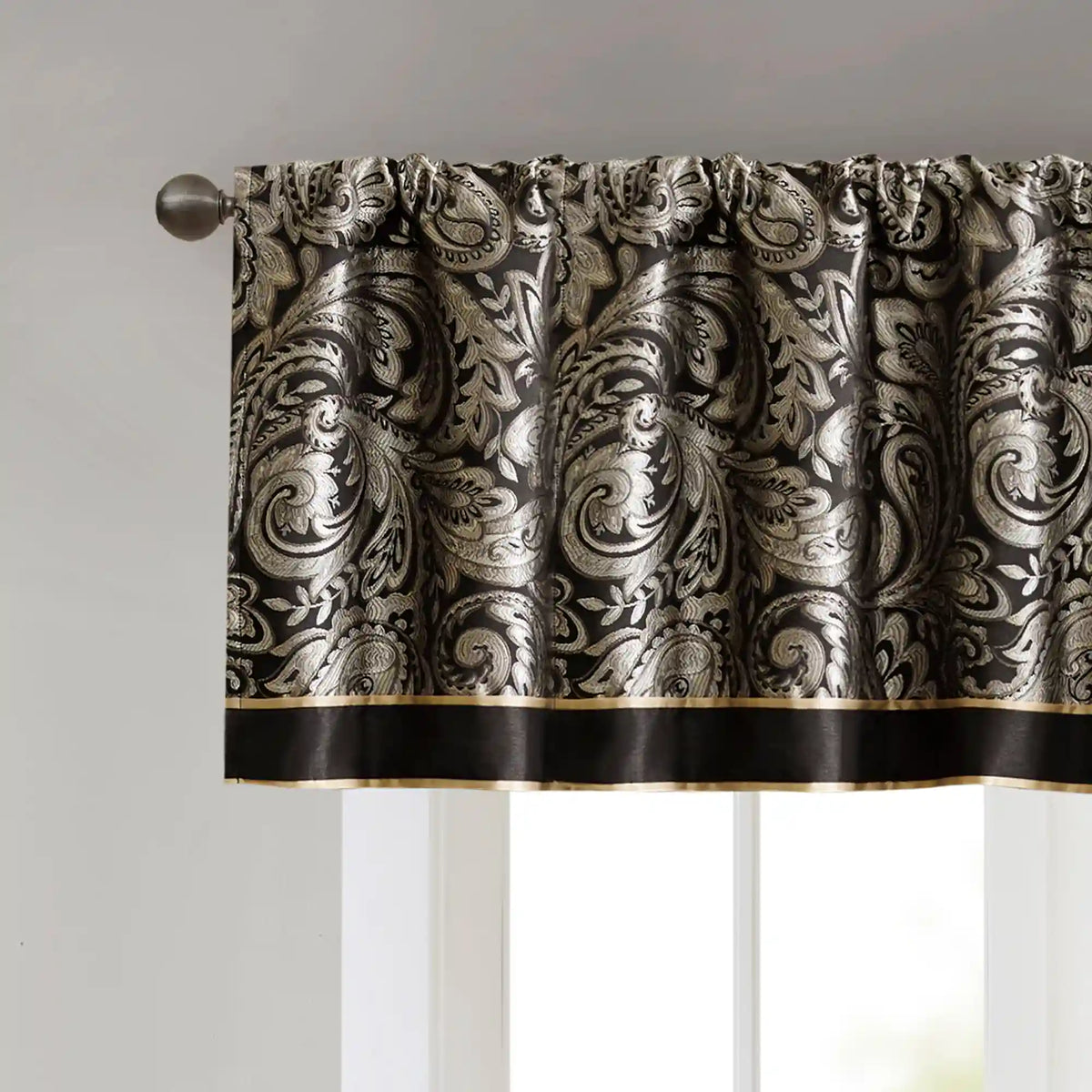 Aubrey Jacquard Window Valance