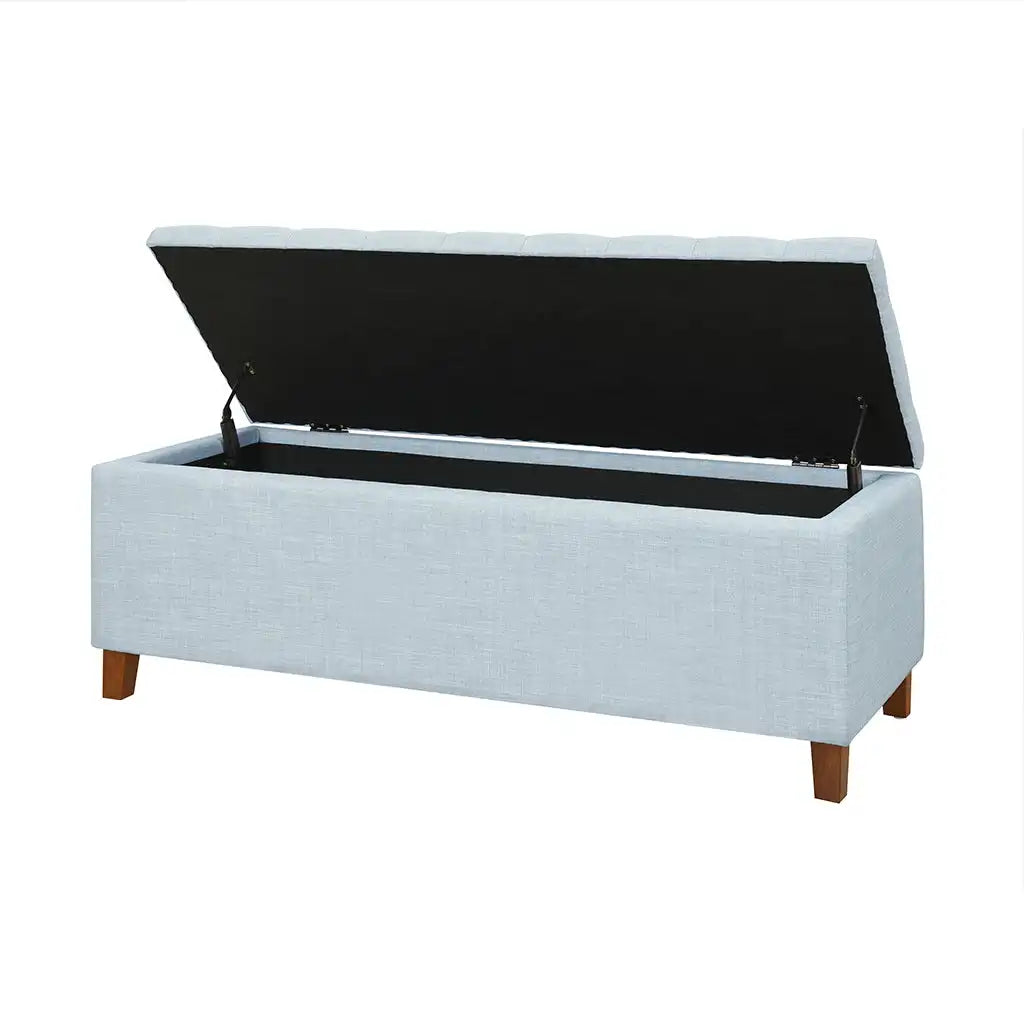 Shandra Tufted Top Upholstered Storage Bench