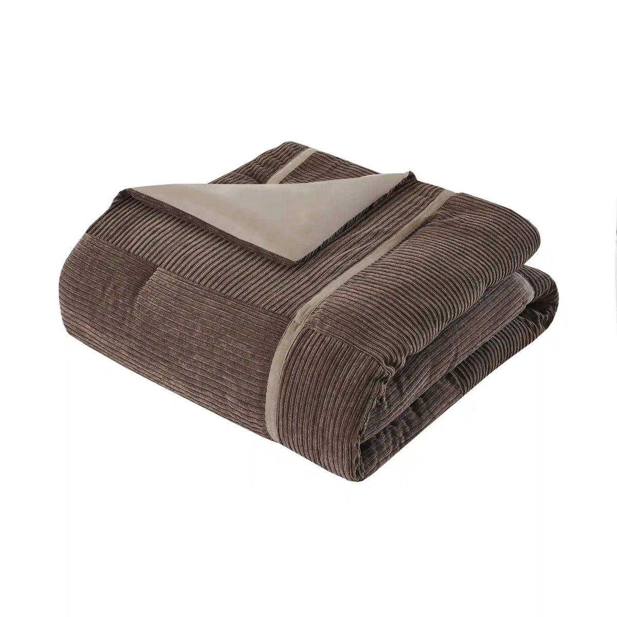 Dallas 7-Piece Micro Corduroy Comforter Set