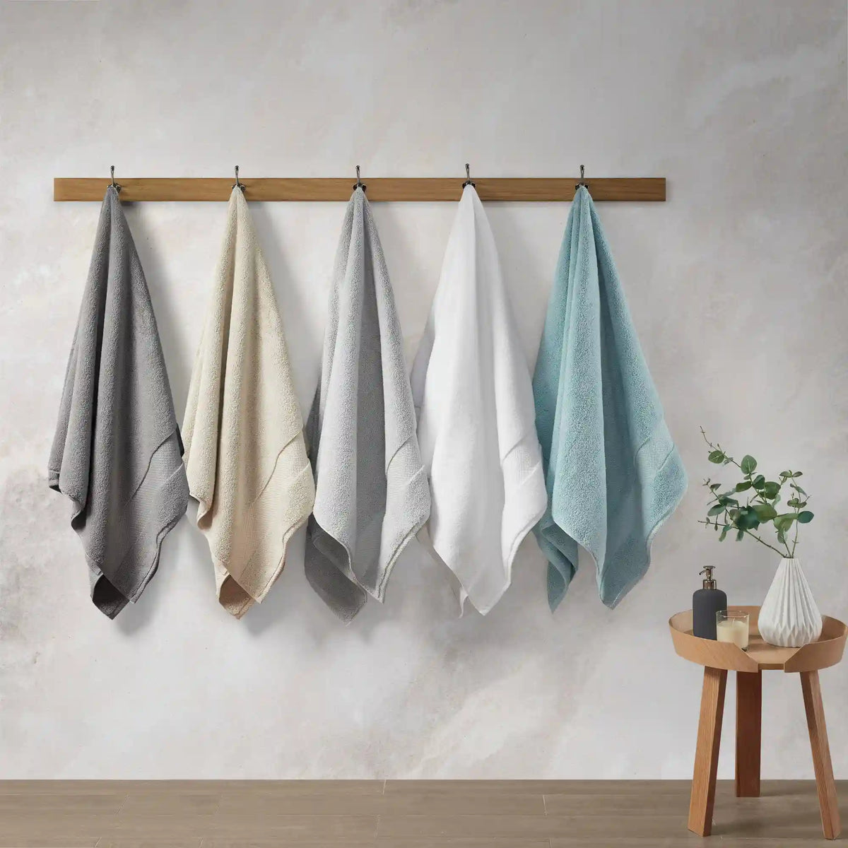 Splendor 1000gsm 100% Cotton 6-Piece Towel Set