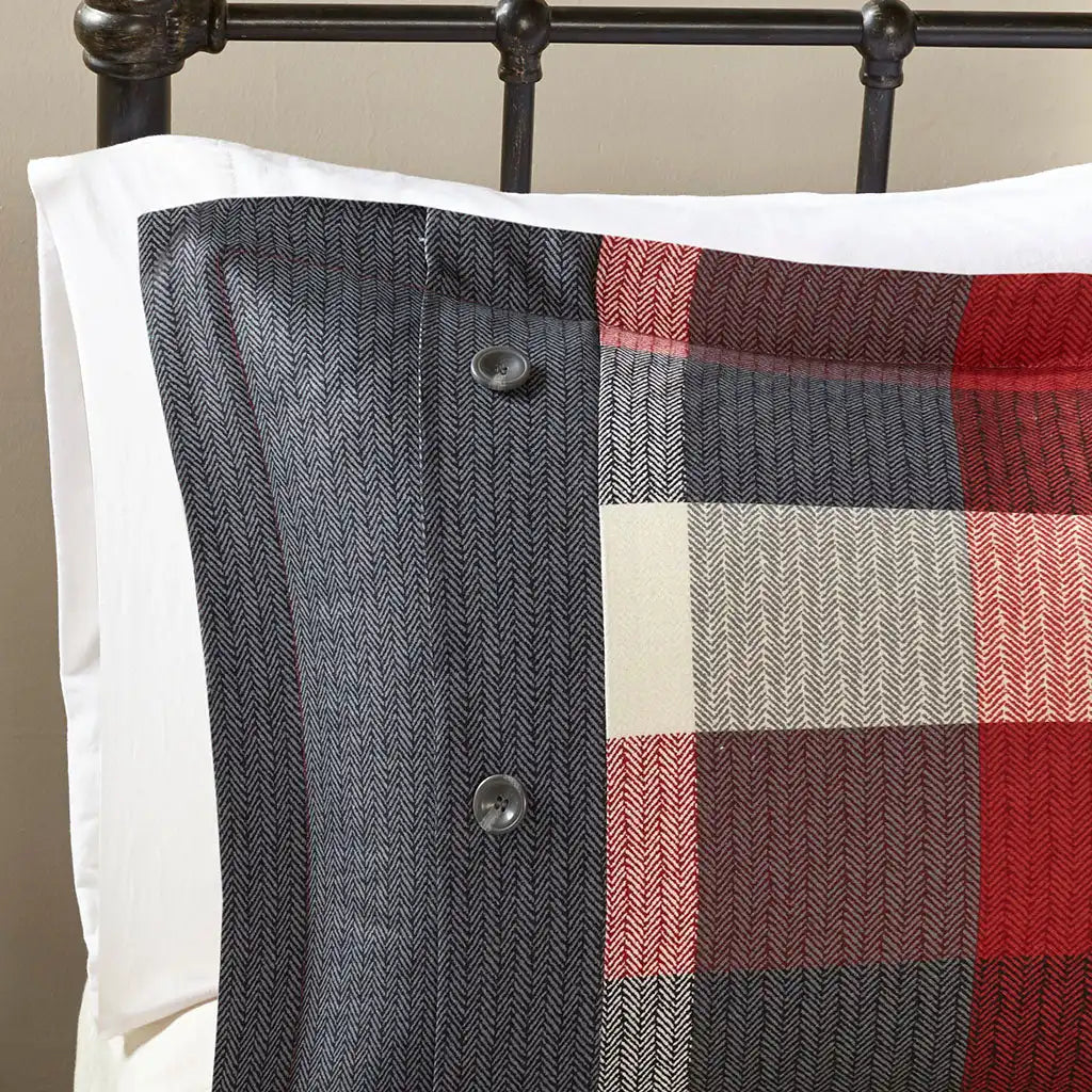 Ridge 7-Piece Herringbone Comforter Set