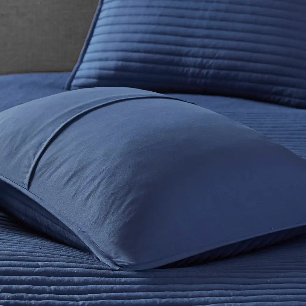 Marina 8-Piece Printed Seersucker Comforter Quil Set