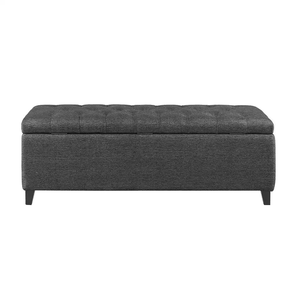 Shandra Tufted Top Upholstered Storage Bench