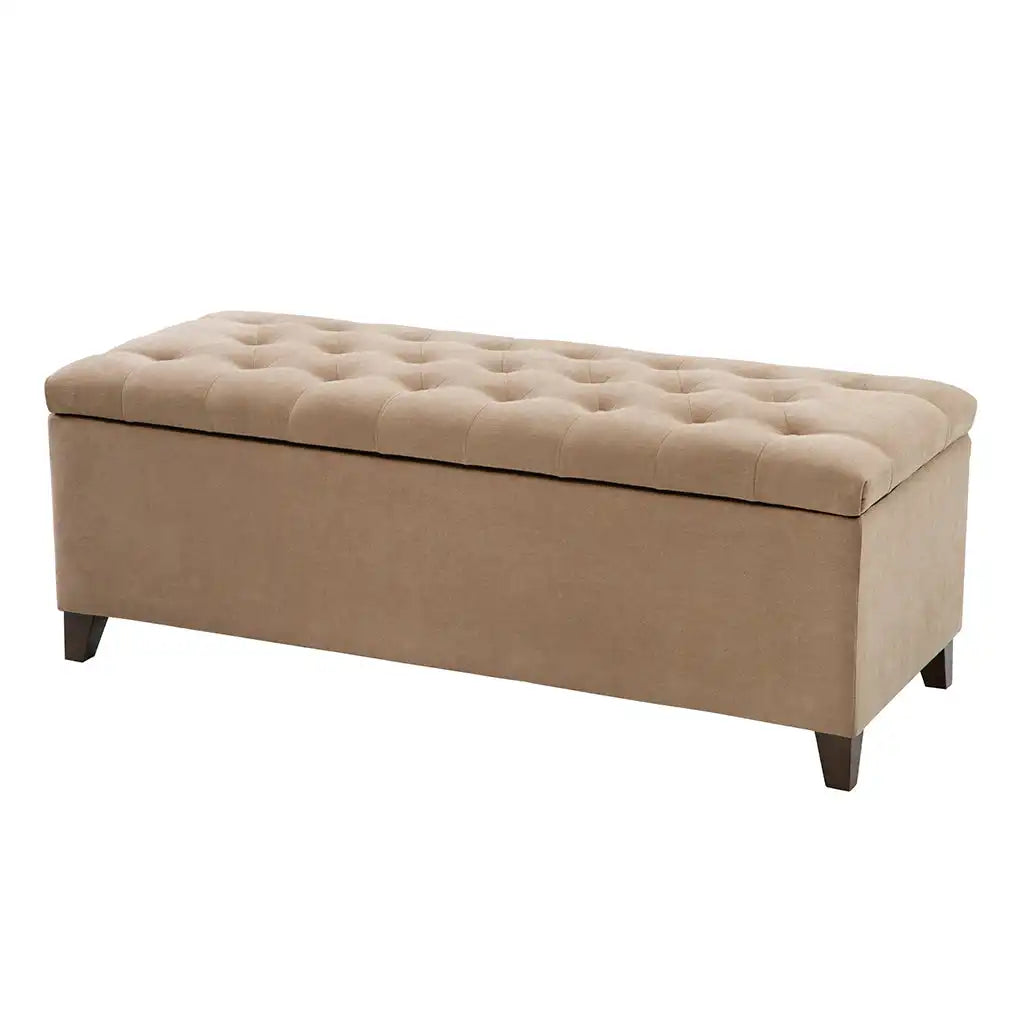 Shandra Tufted Top Upholstered Storage Bench