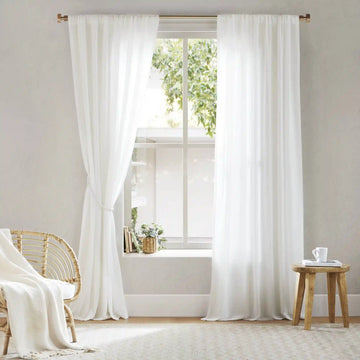 Lexus Rod Pocket with Back Tab Privacy Curtain Pair
