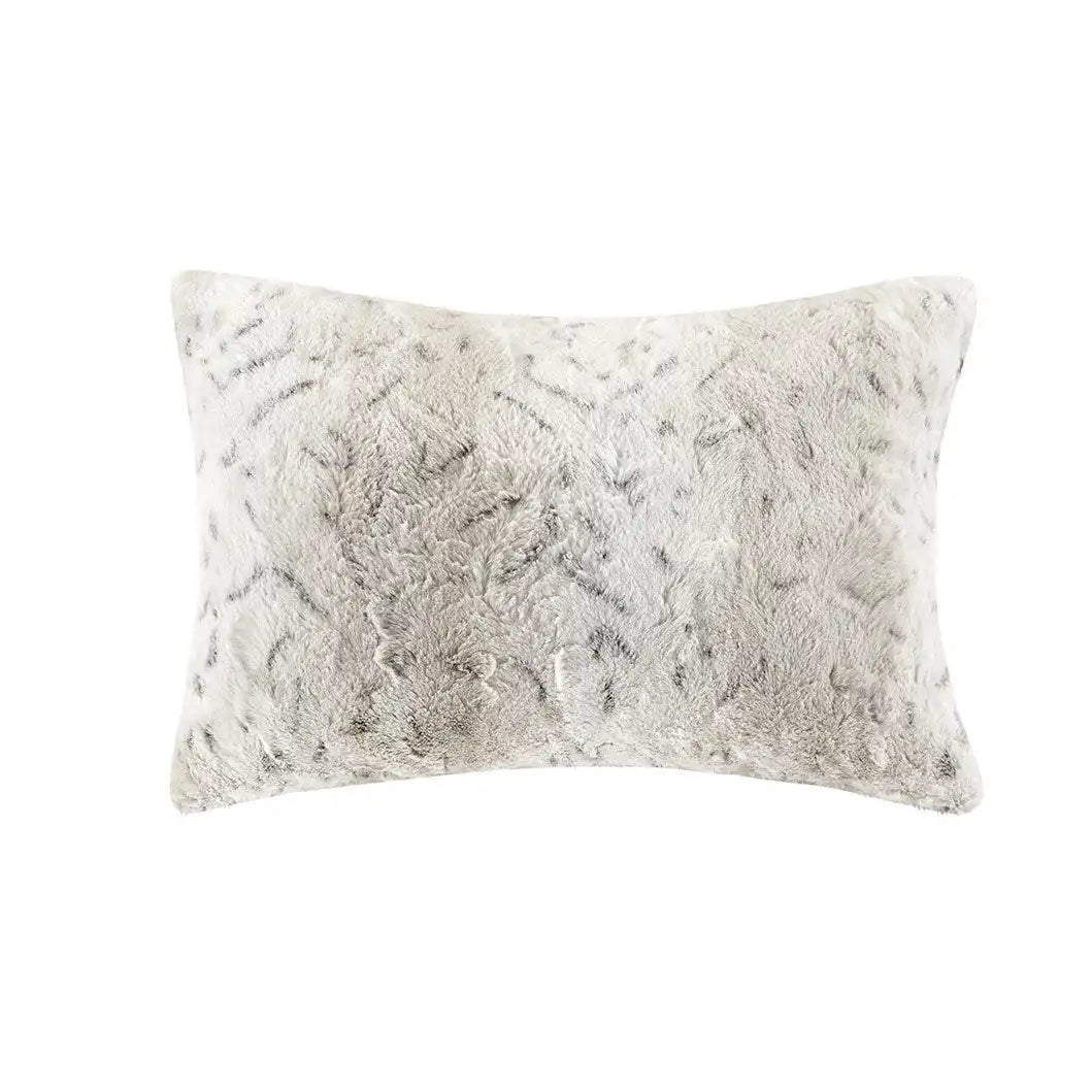 Zuri 4-Piece Faux Fur Comforter Set