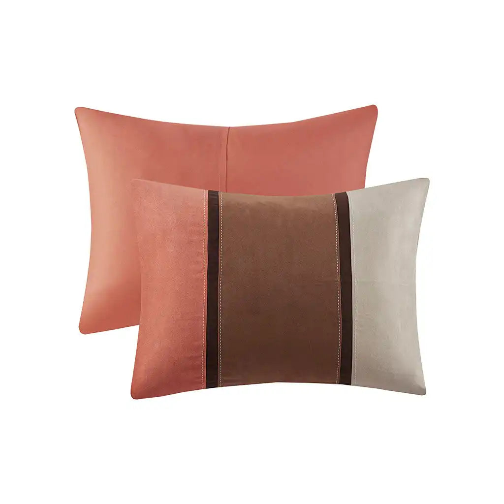 Palisades 7-Piece Faux Suede Comforter Set