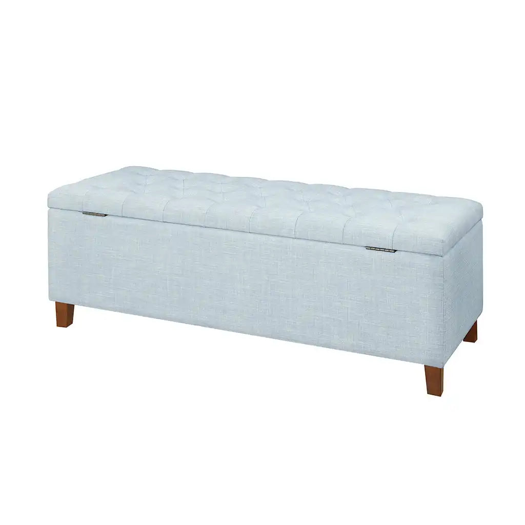 Shandra Tufted Top Upholstered Storage Bench