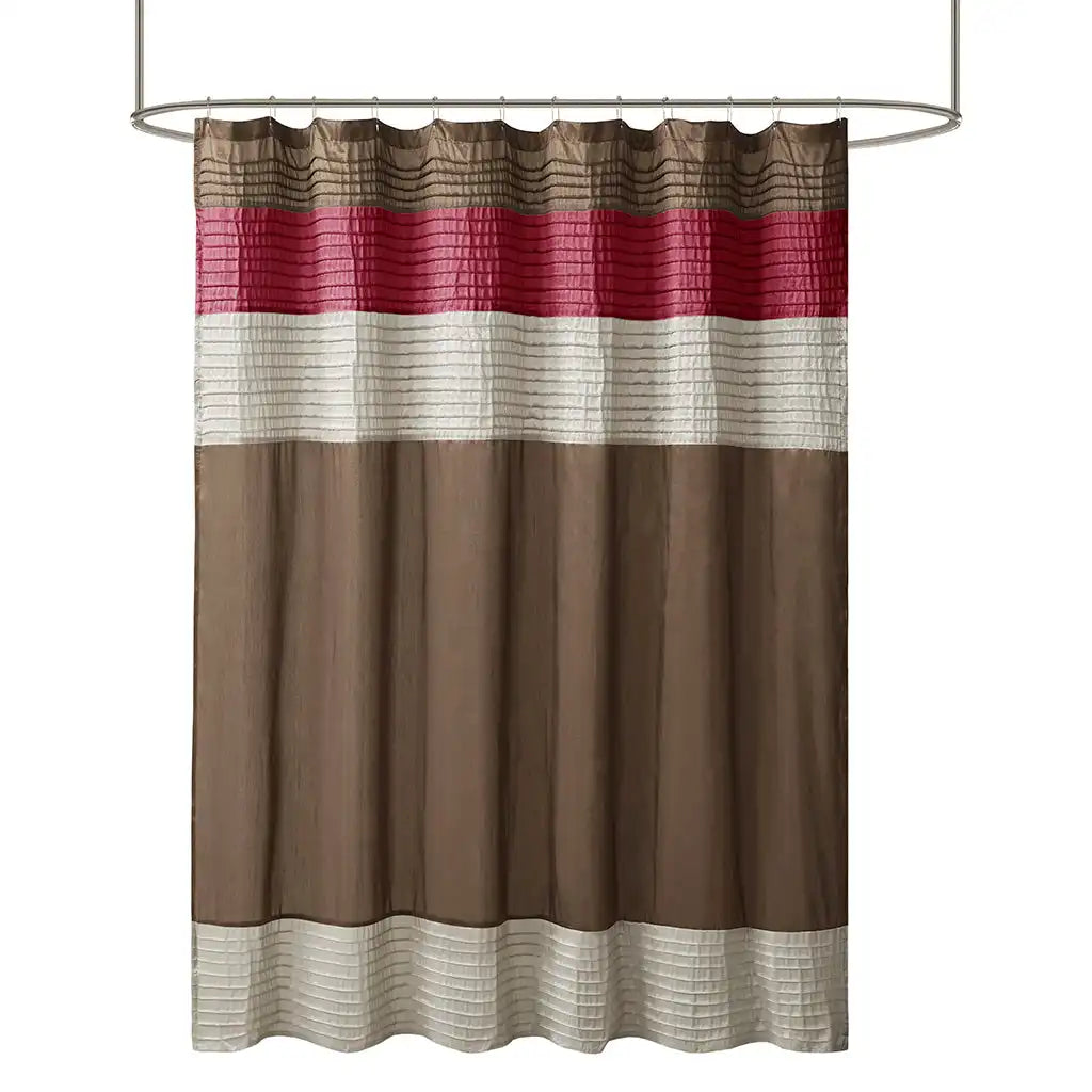 Amherst Faux Silk Shower Curtain