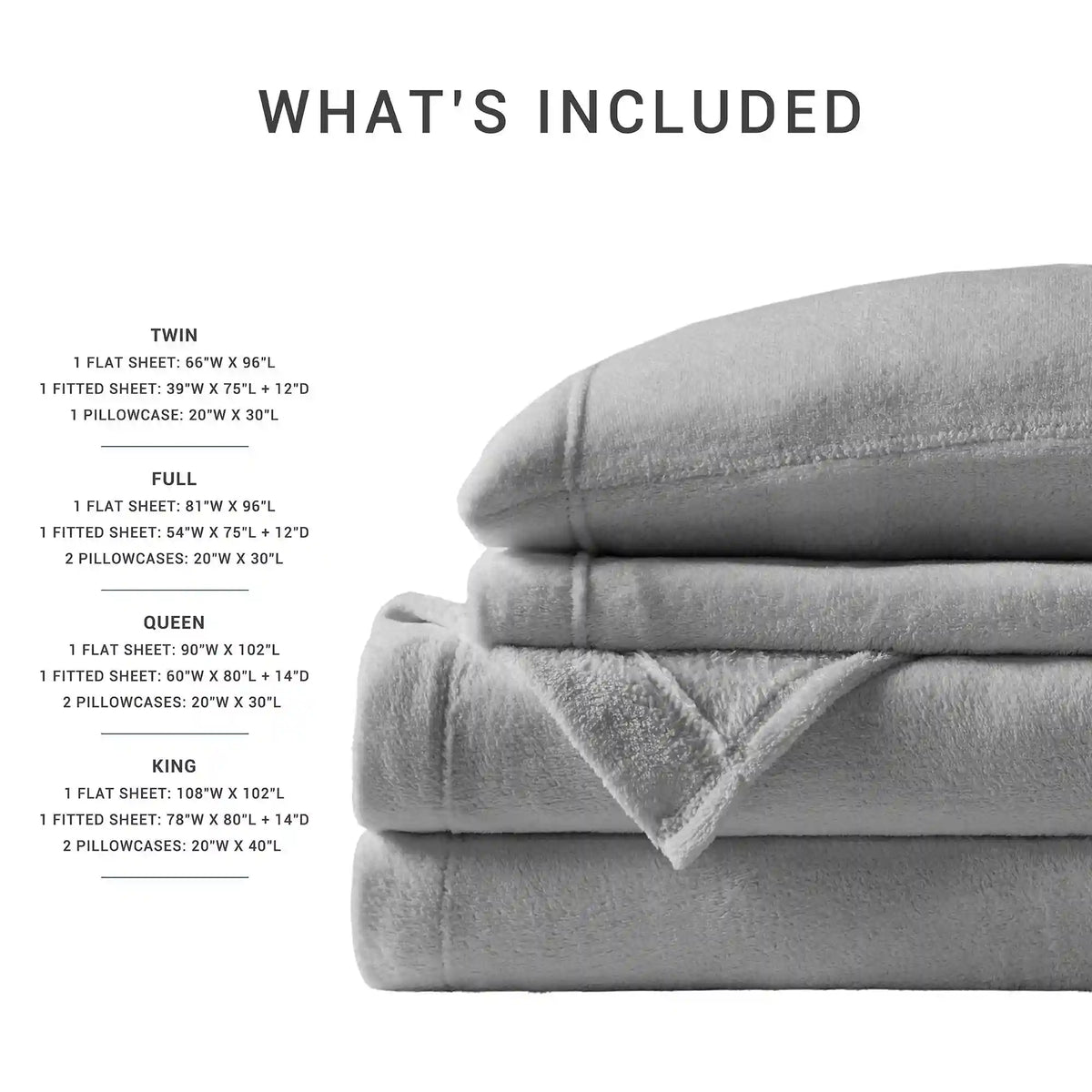 Soloft Plush Micro Plush Sheet Set