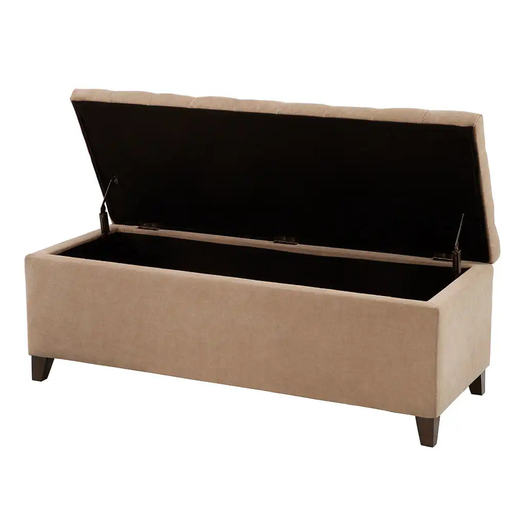 Shandra Tufted Top Upholstered Storage Bench