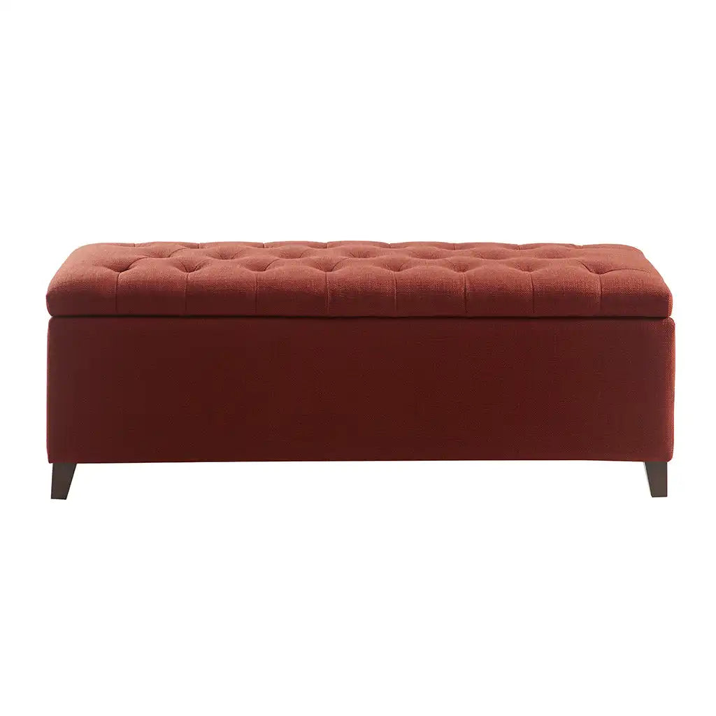 Shandra Tufted Top Upholstered Storage Bench