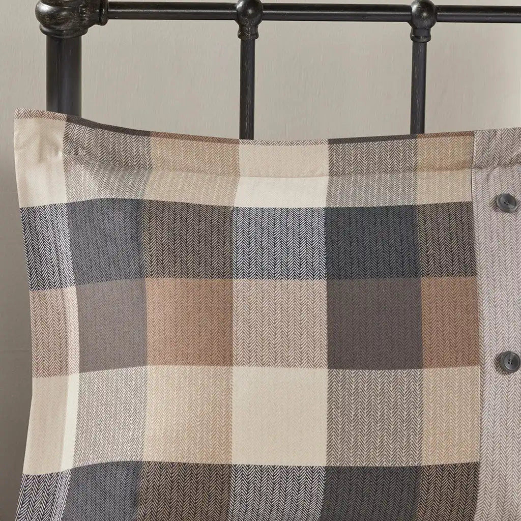 Ridge 7-Piece Herringbone Comforter Set