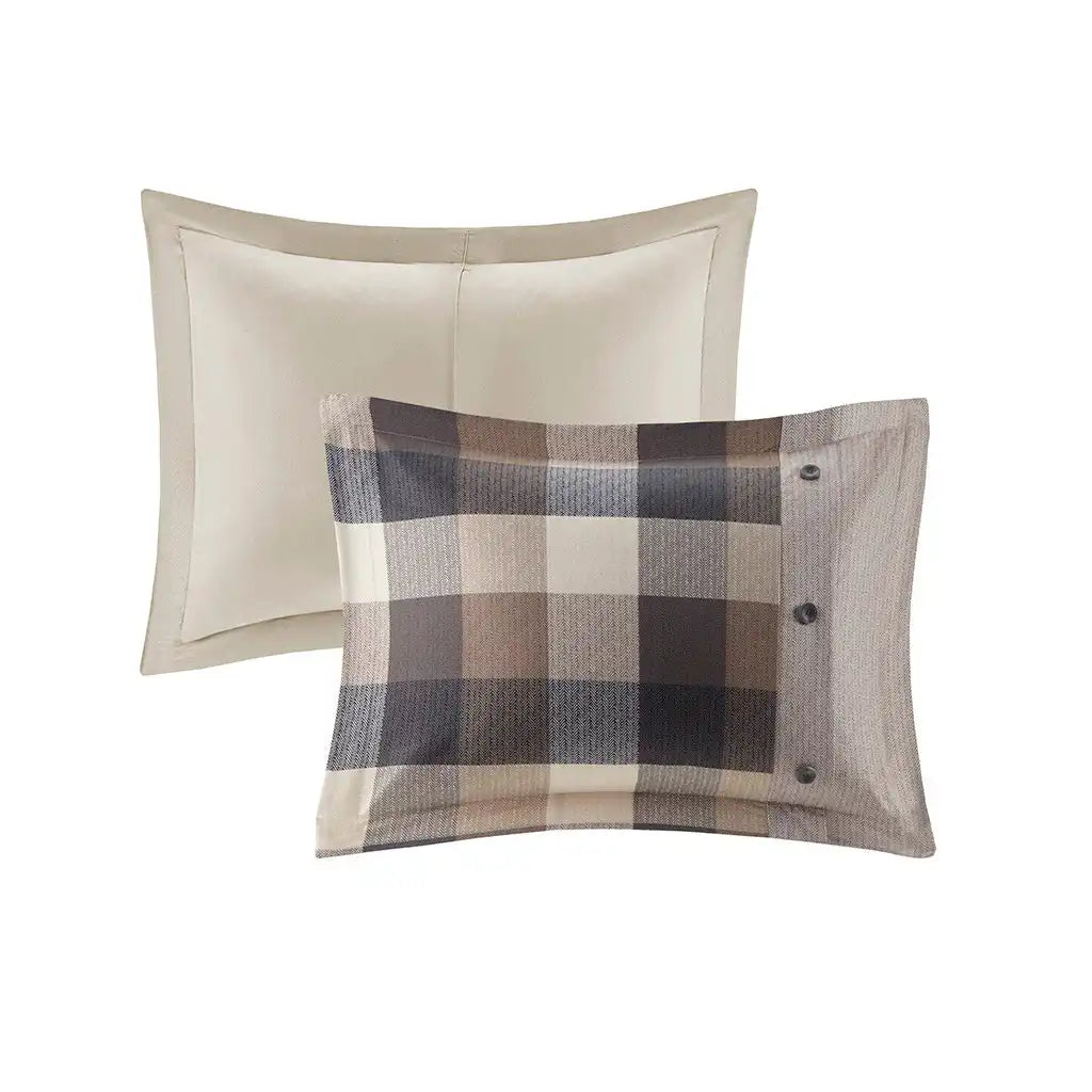 Ridge 7-Piece Herringbone Comforter Set