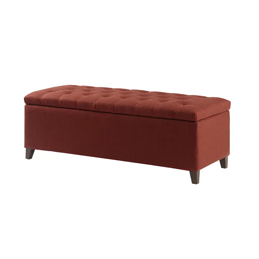 Shandra Tufted Top Upholstered Storage Bench
