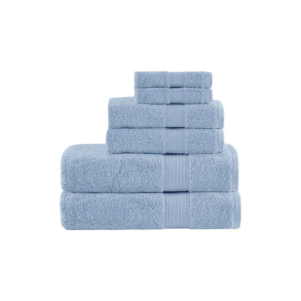 Organic 6-Piece Cotton Towel Set