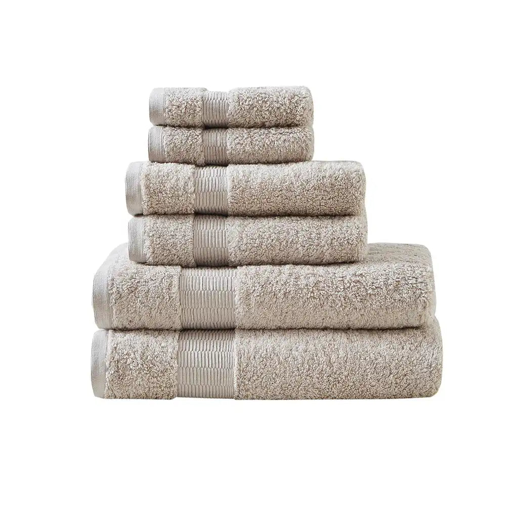 Luce 100% Egyptian Cotton 6-Piece Towel Set