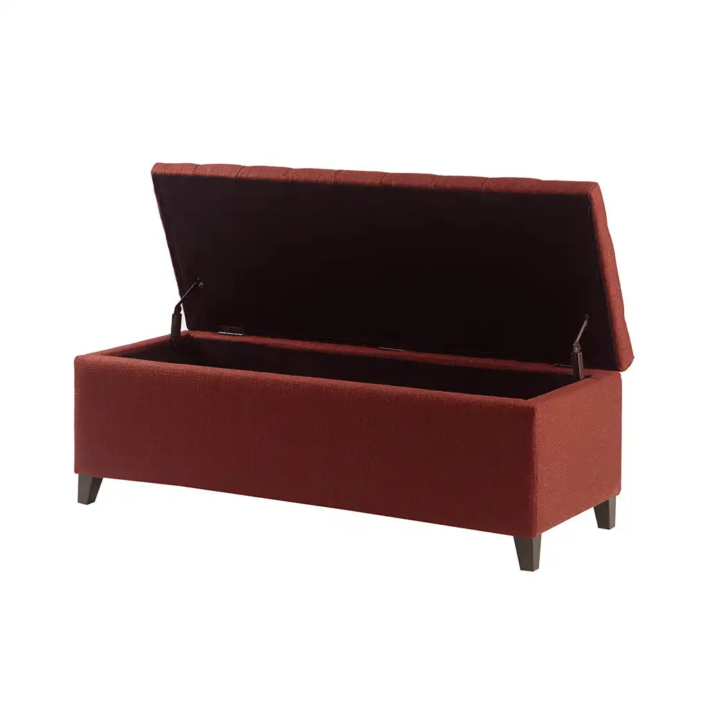 Shandra Tufted Top Upholstered Storage Bench