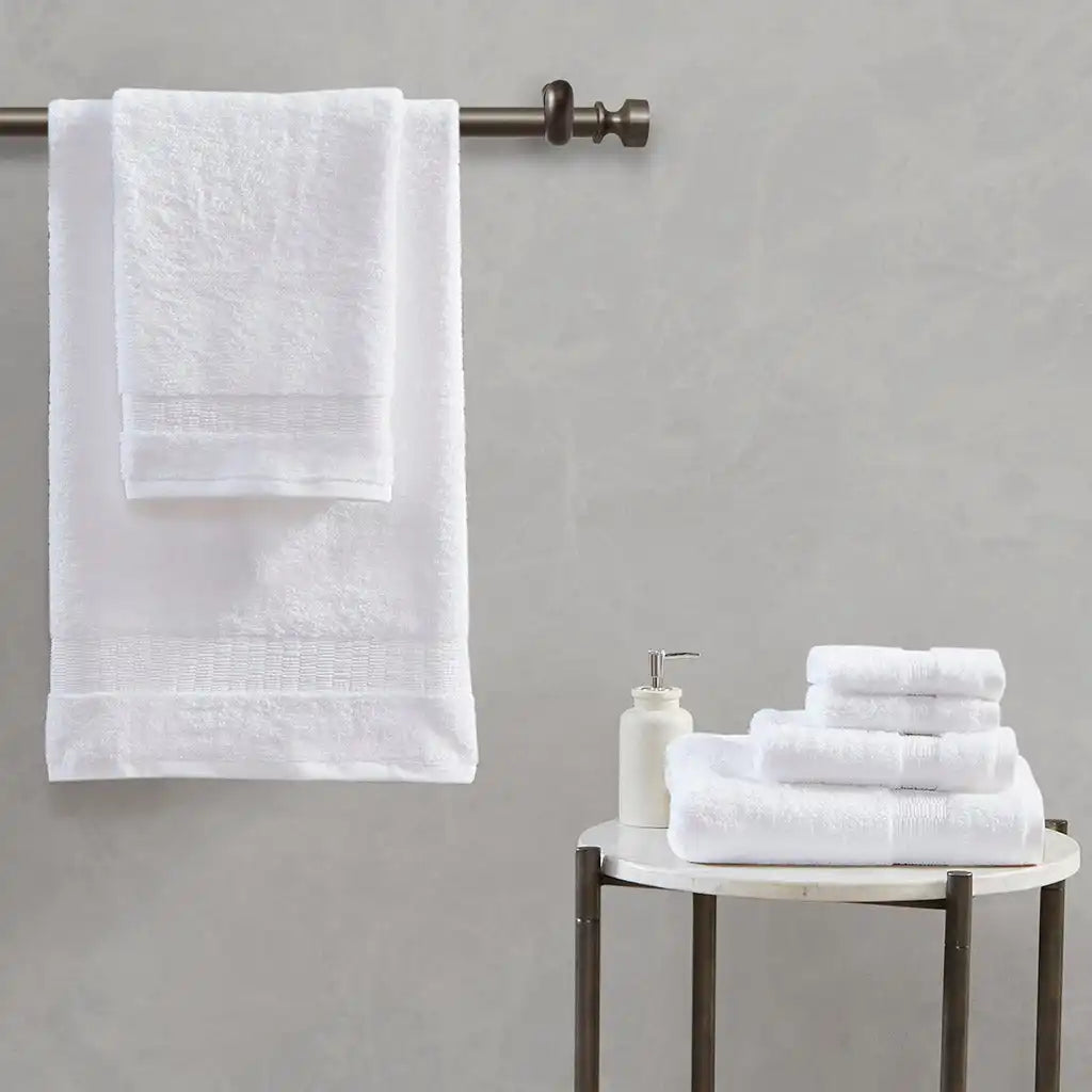 Luce 100% Egyptian Cotton 6-Piece Towel Set