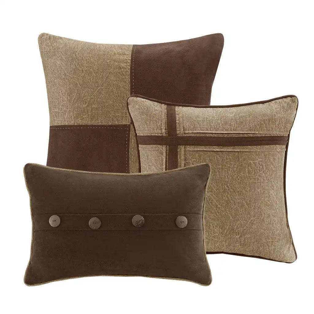Boone 7-Piece Faux Suede Comforter Set