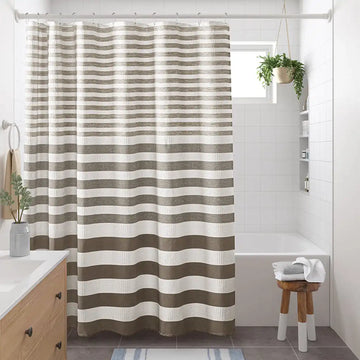 Ariana Ombre Waffle Shower Curtain