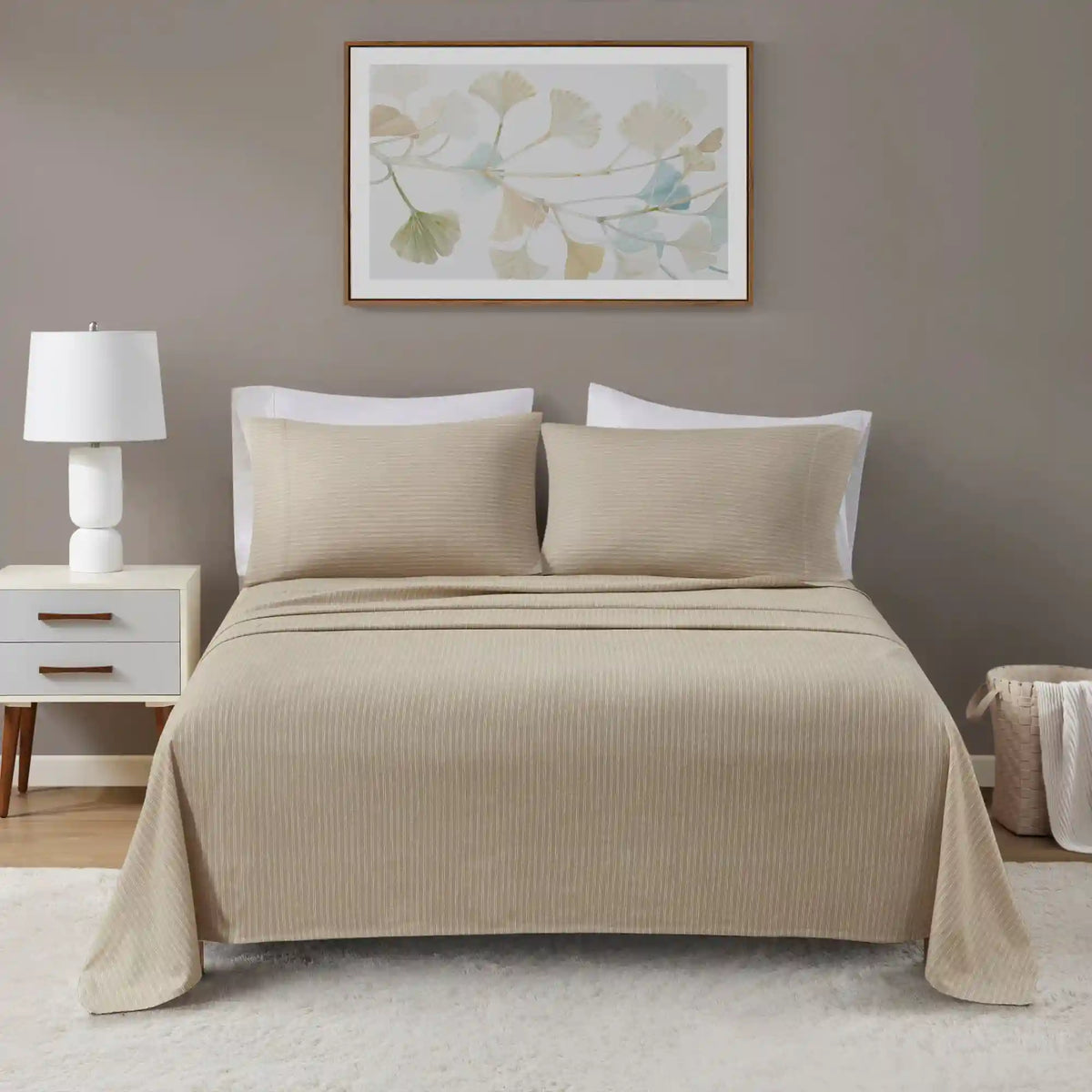 Cozy Cotton Flannel Printed Sheet Set