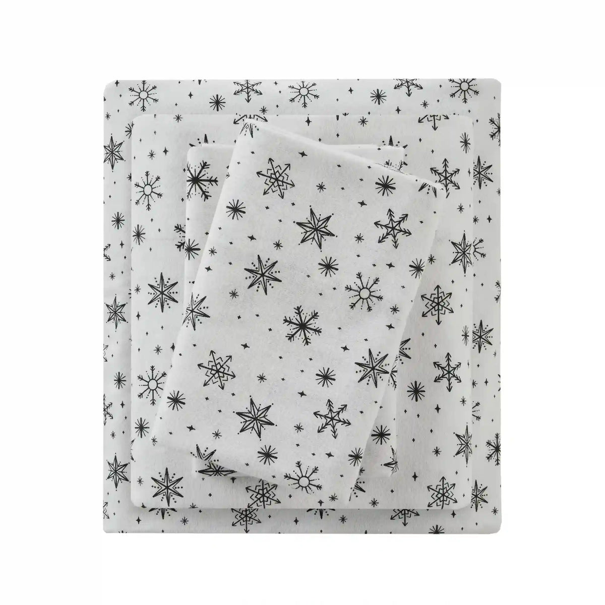 Cozy Cotton Flannel Printed Sheet Set