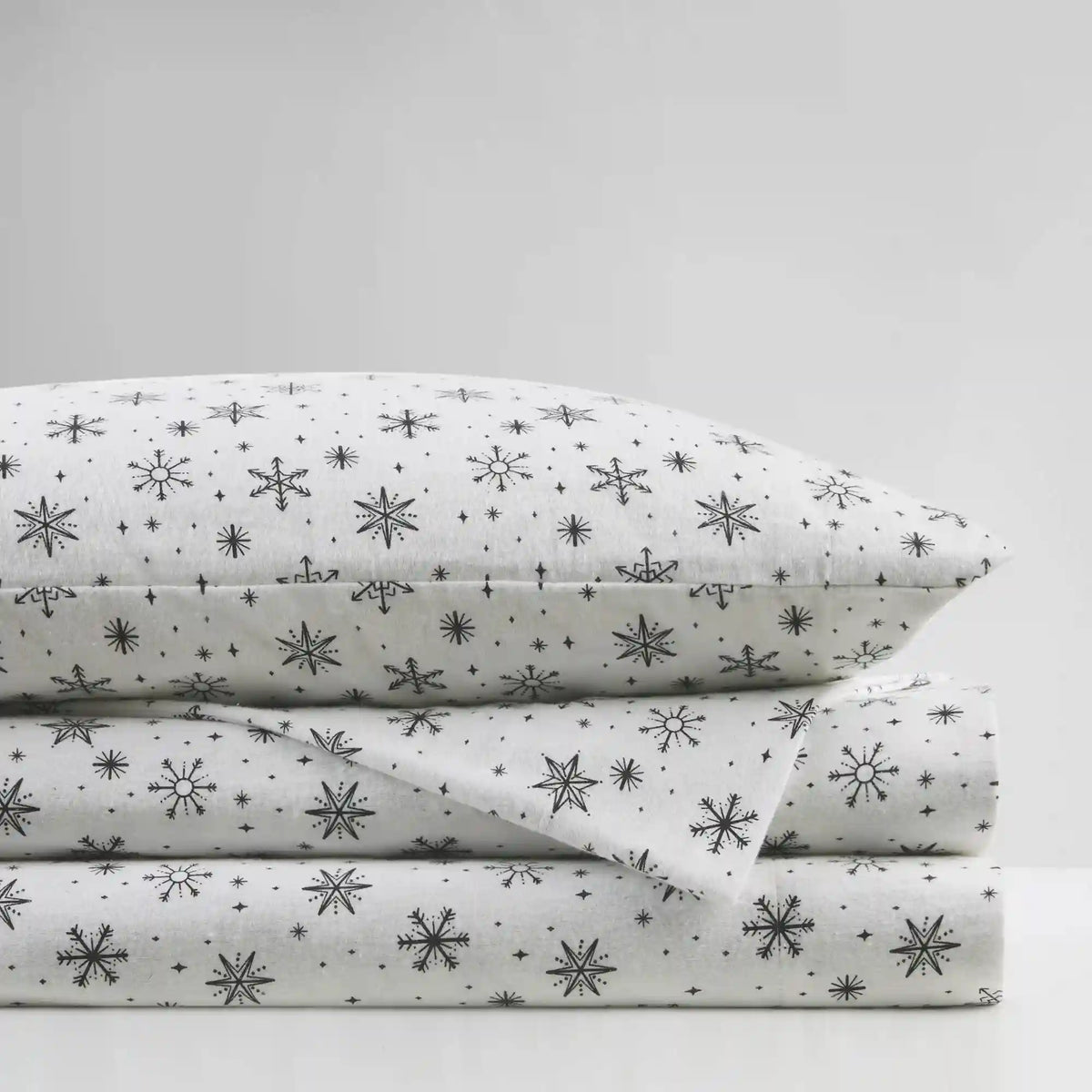 Cozy Cotton Flannel Printed Sheet Set