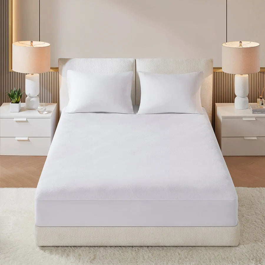 Hotel Collection Cotton Blend Premium Waterproof Antimicrobial Mattress Protector