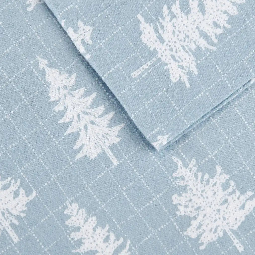 Cozy Cotton Flannel Printed Sheet Set