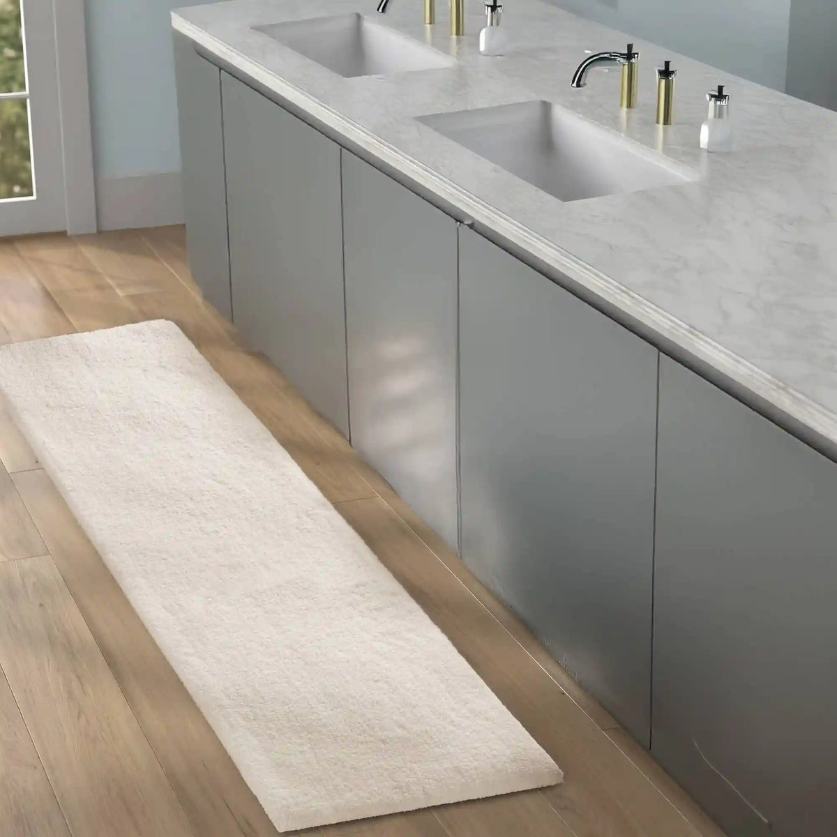 Marshmallow Plush Bath Rug