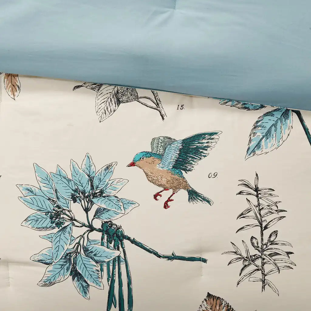 Quincy Cottage 7-Piece Printed Cotton Twill Comforter Set