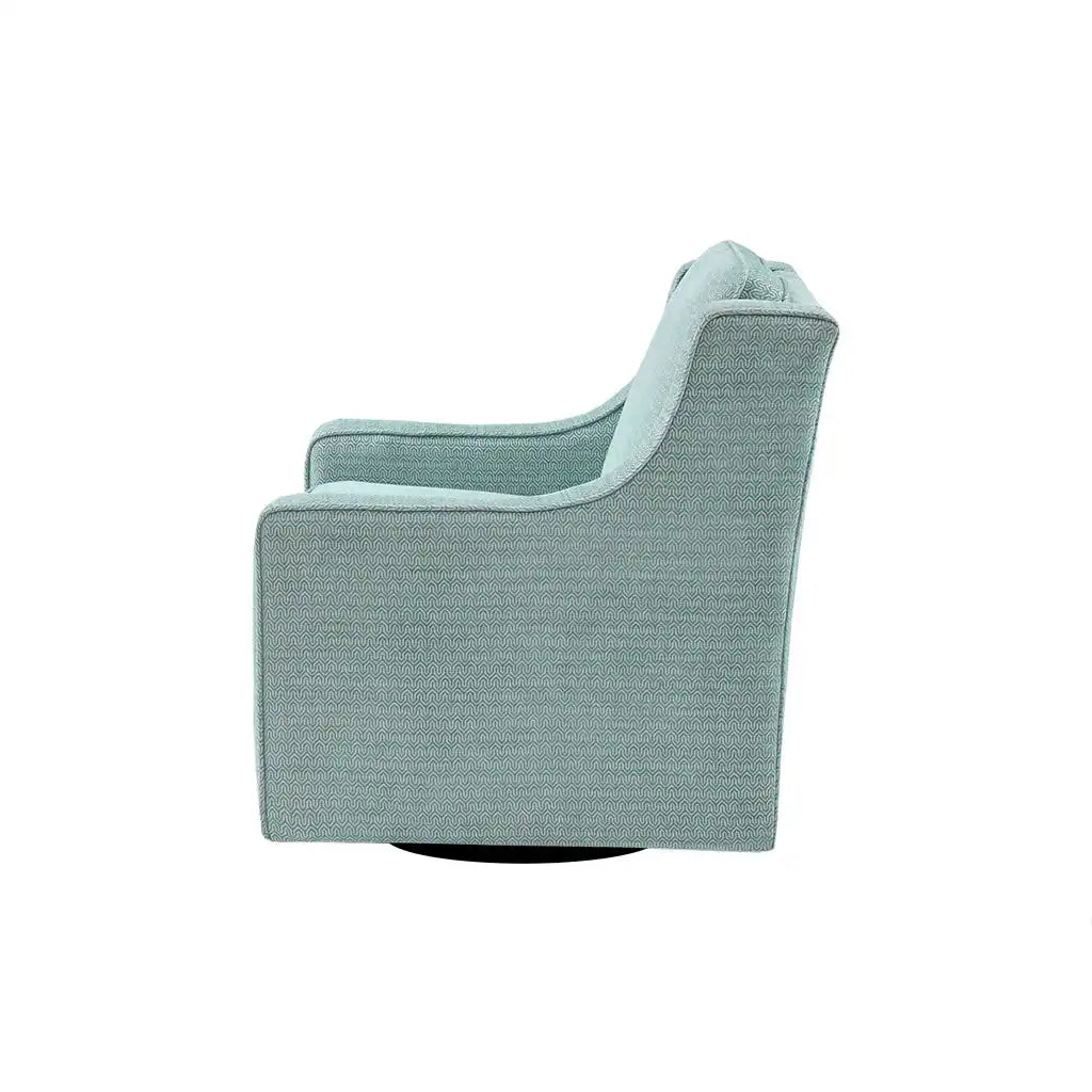 Harris Upholstered Swivel Armchair