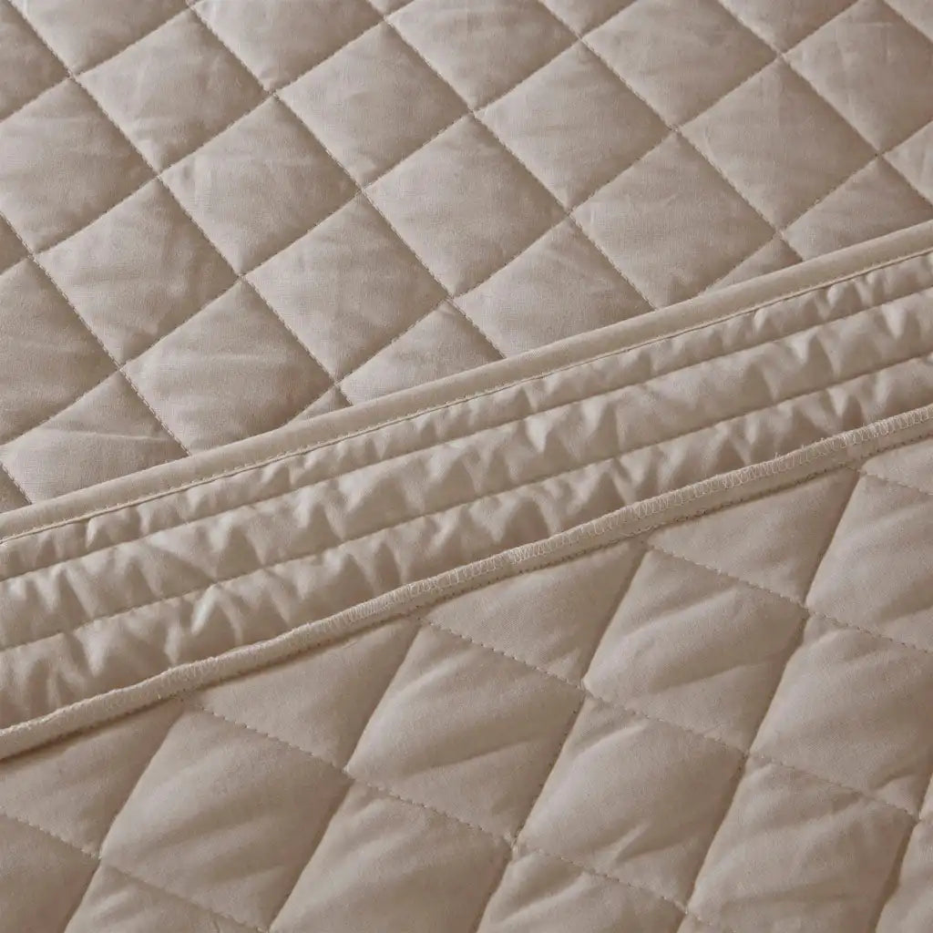 Breanna 4-Piece Cotton Reversible Tailored  Bedspread  Set