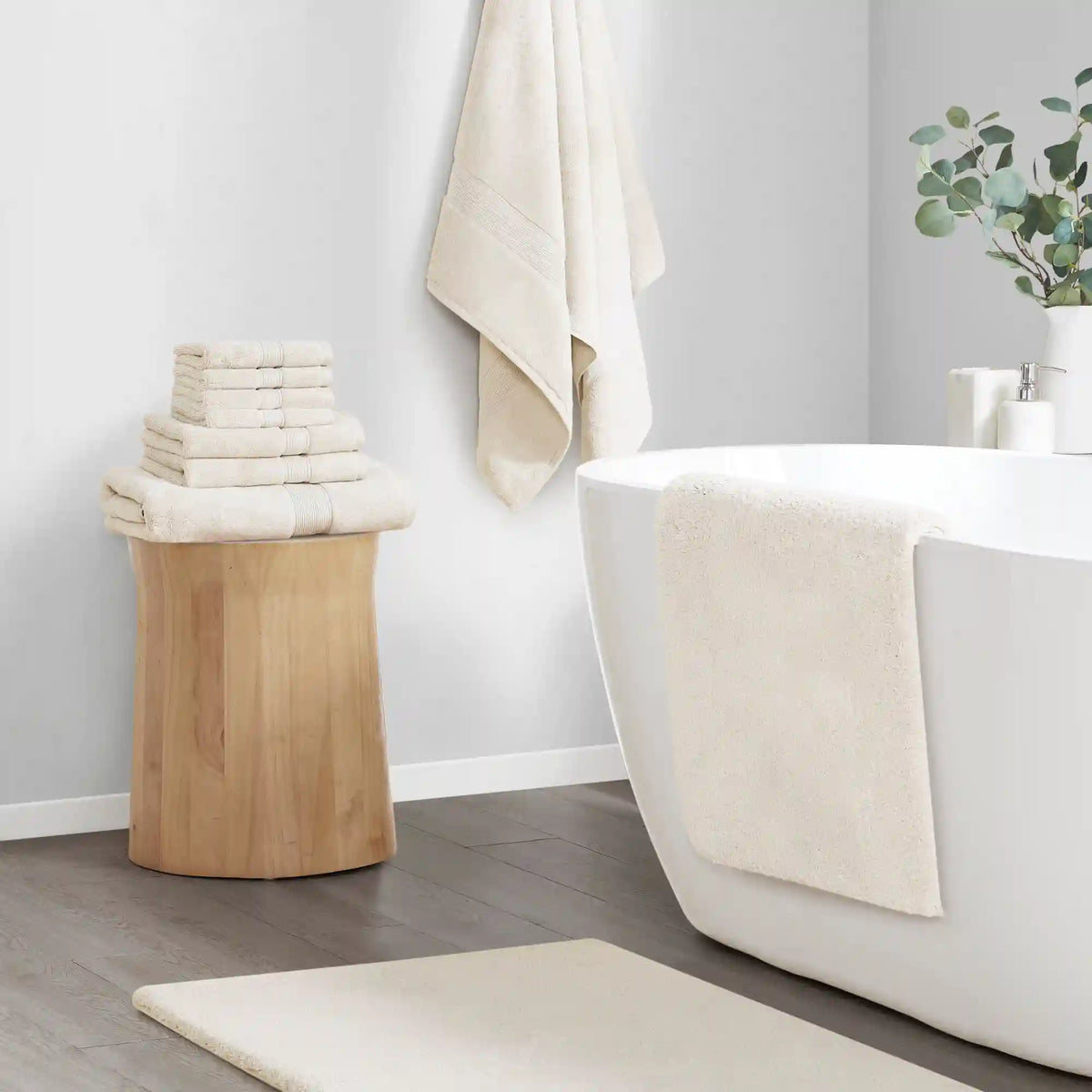 Marshmallow Plush Bath Rug