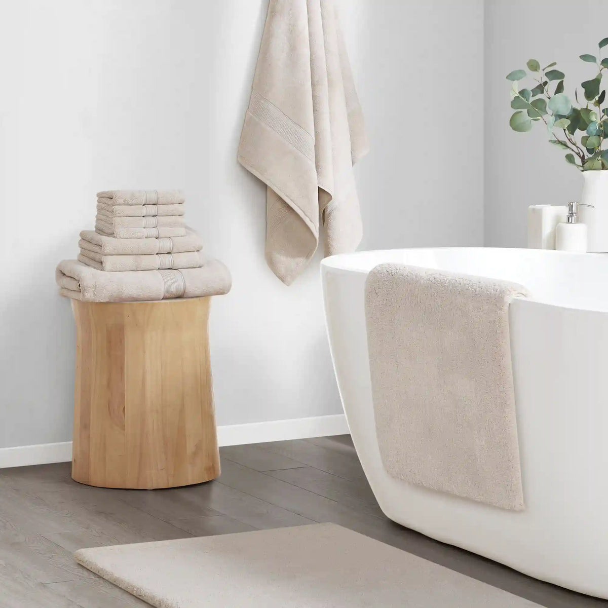 Marshmallow Plush Bath Rug