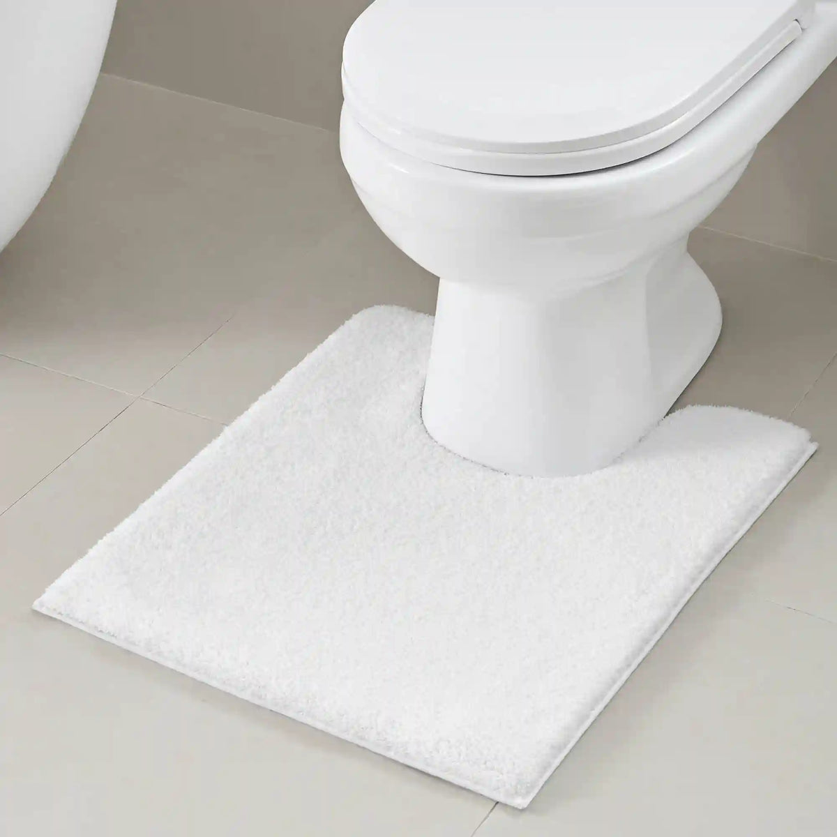 Marshmallow Plush Bath Rug