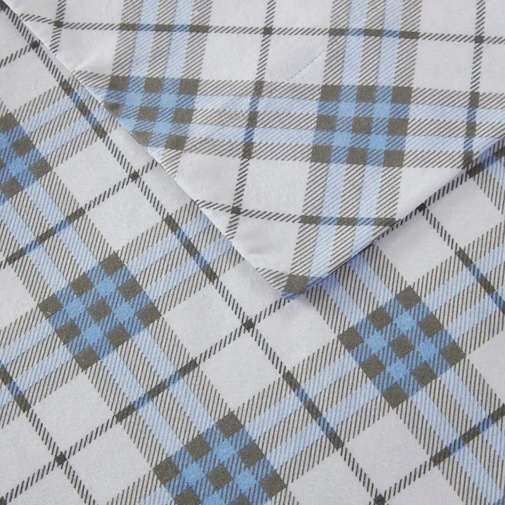Cozy Cotton Flannel Printed Sheet Set