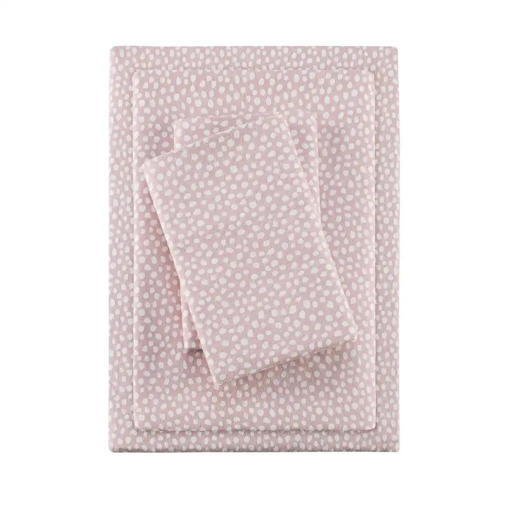 Cozy Cotton Flannel Printed Sheet Set