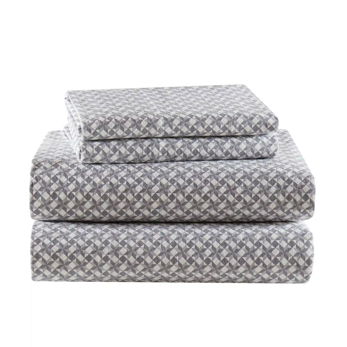 Cozy Cotton Flannel Printed Sheet Set