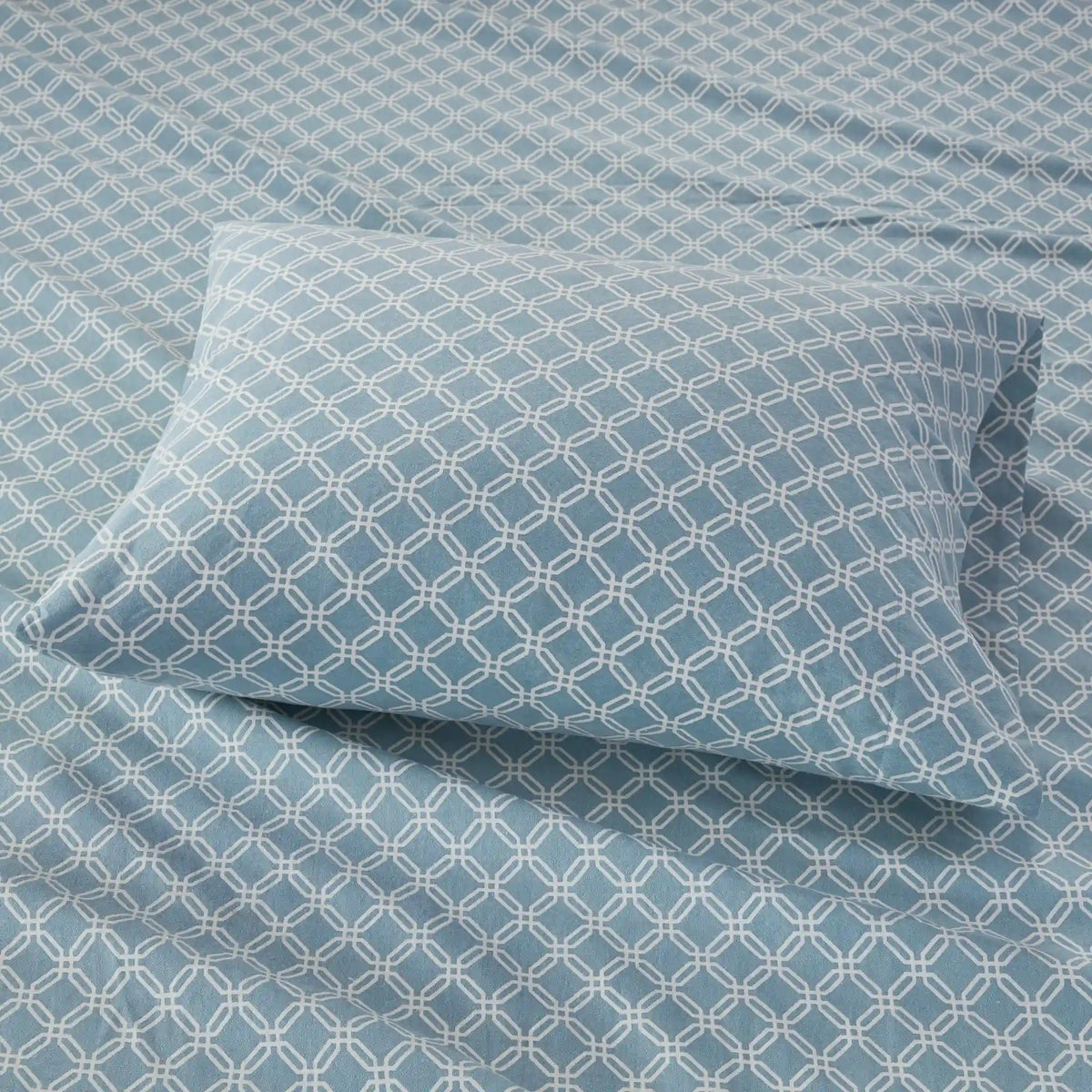 Cozy Cotton Flannel Printed Sheet Set