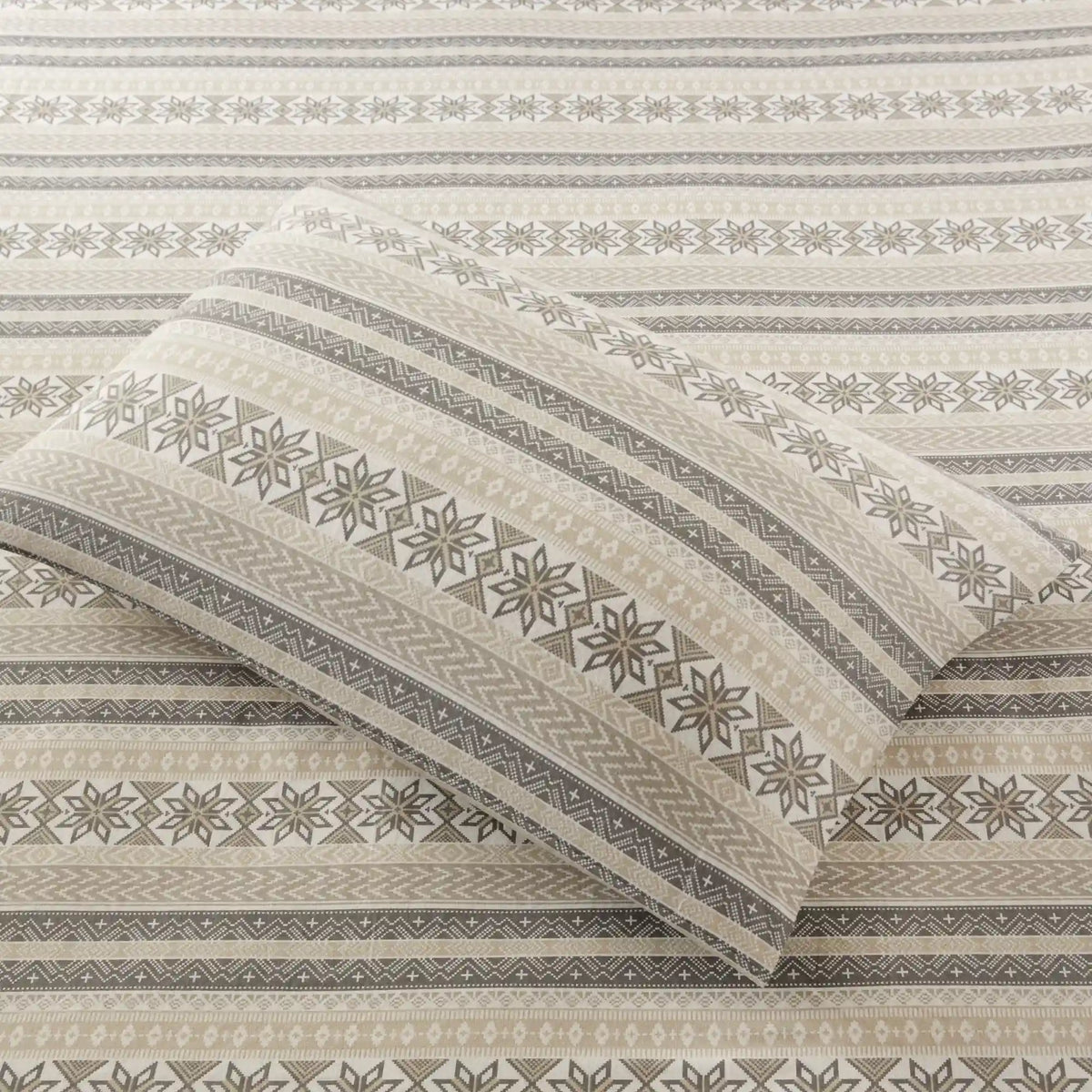 Cozy Cotton Flannel Printed Sheet Set