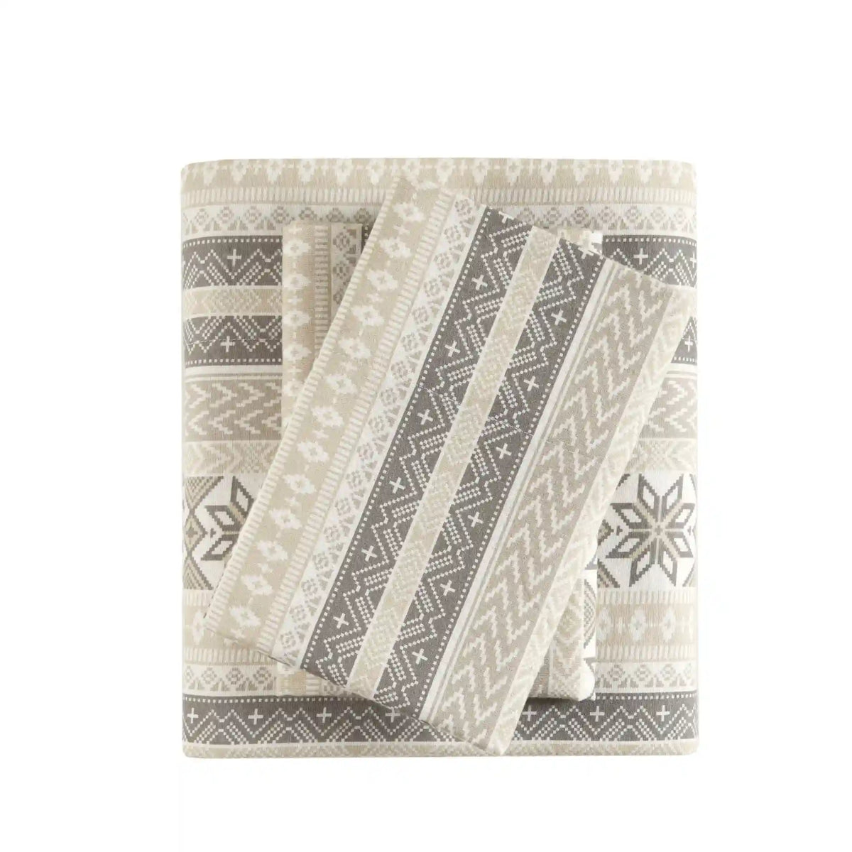 Cozy Cotton Flannel Printed Sheet Set