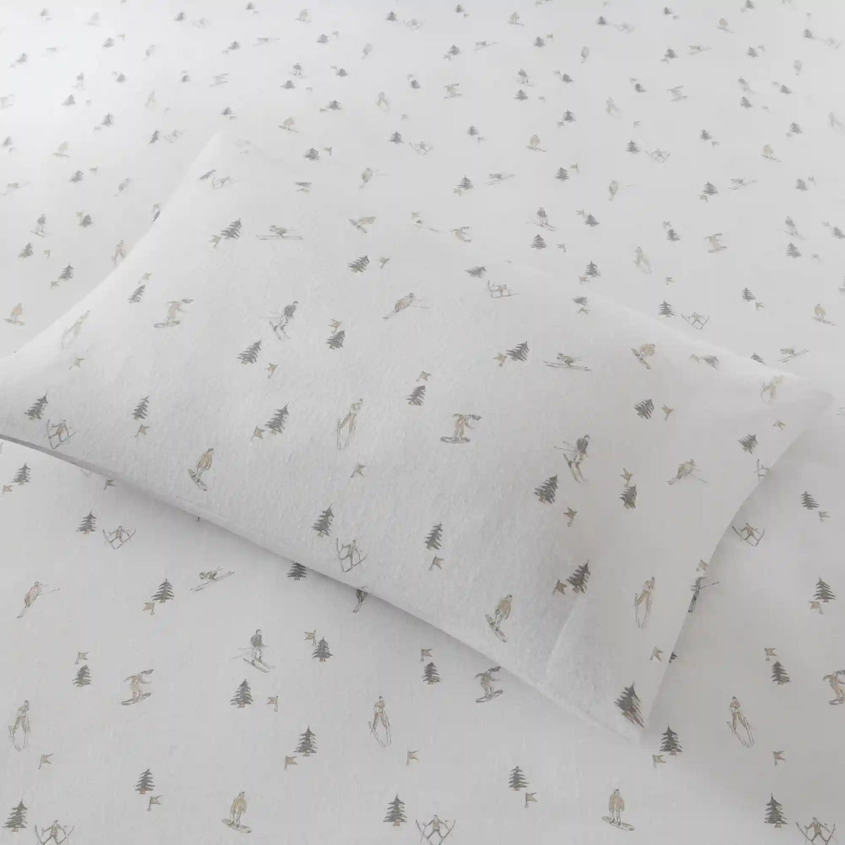 Cozy Cotton Flannel Printed Sheet Set