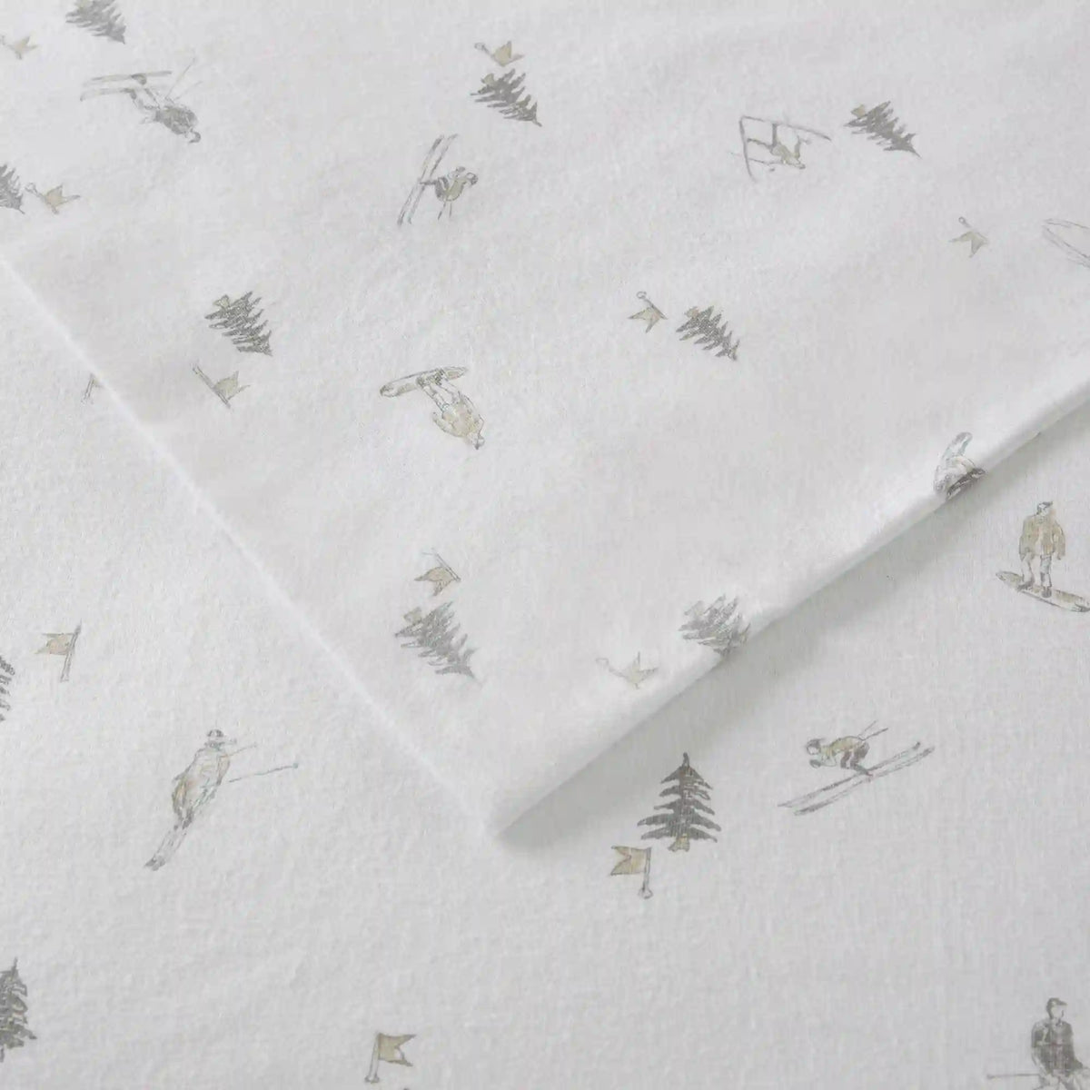 Cozy Cotton Flannel Printed Sheet Set