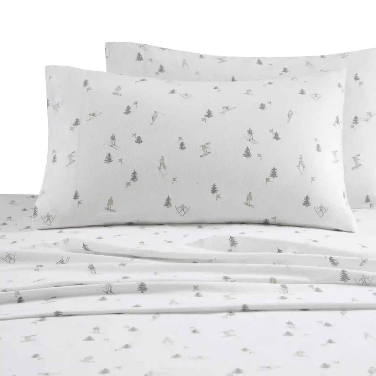 Cozy Cotton Flannel Printed Sheet Set
