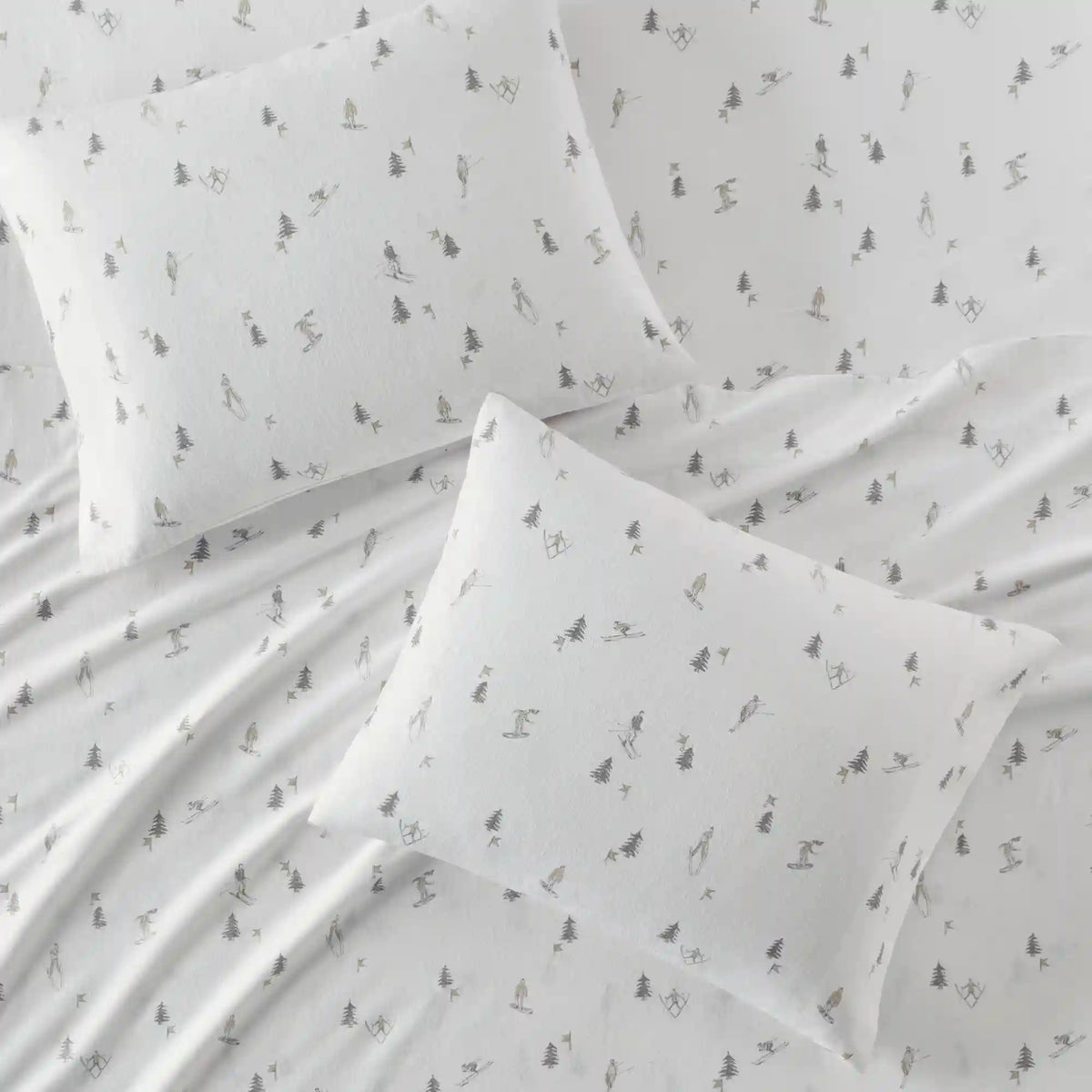 Cozy Cotton Flannel Printed Sheet Set