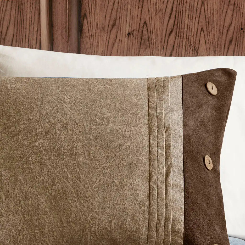 Boone 7-Piece Faux Suede Comforter Set