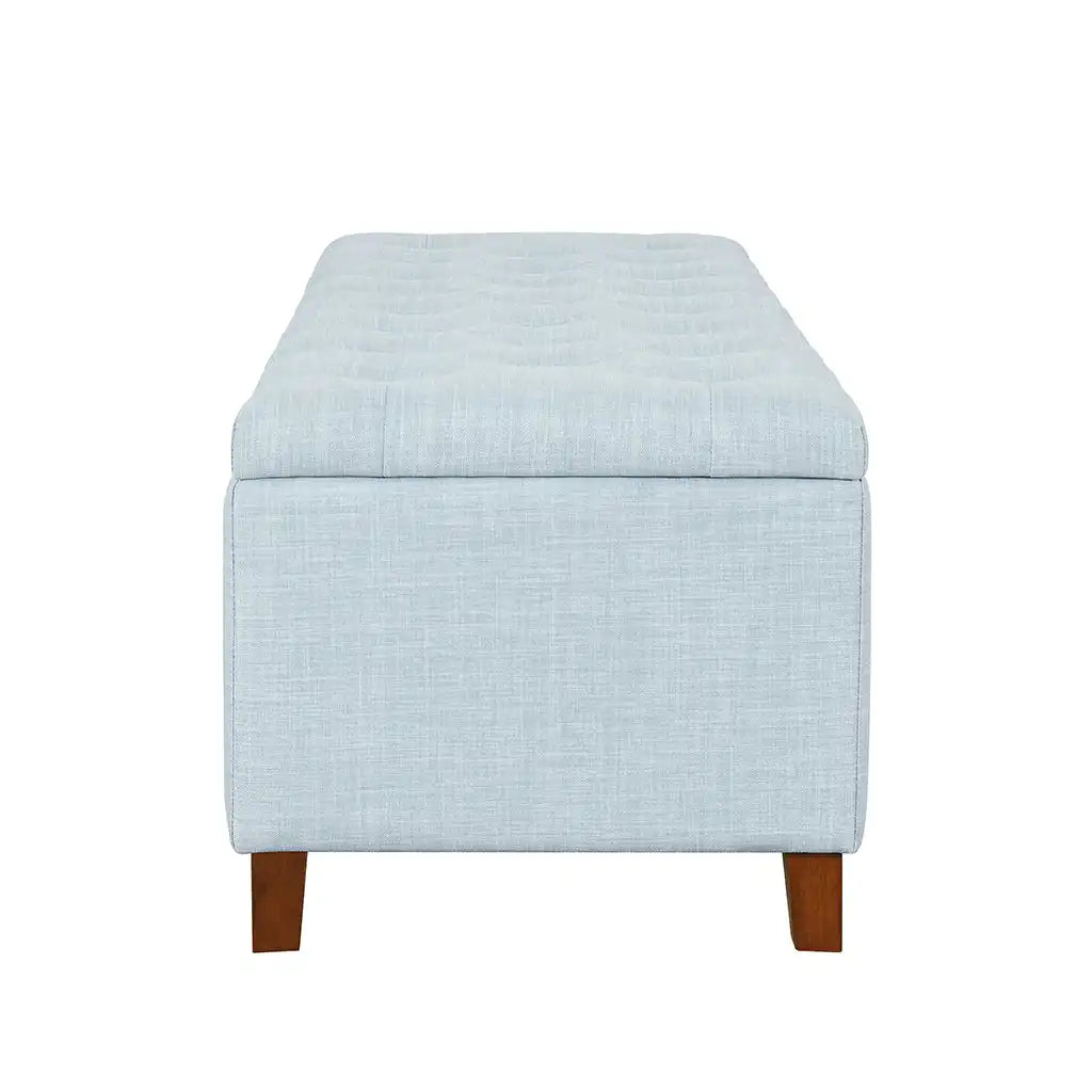 Shandra Tufted Top Upholstered Storage Bench